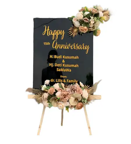 Papan Bunga Akrilik Kapung