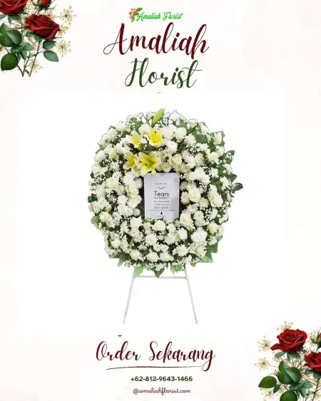 Krans Bunga Duka Kapung